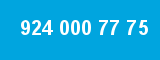 924 000 77 75